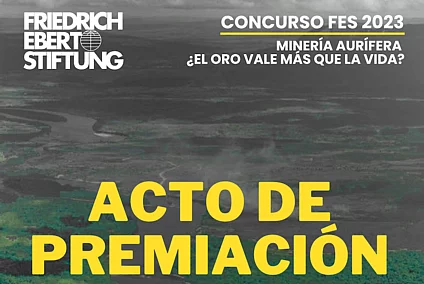 Acto de premiación del concurso FES 2023
