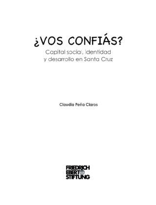 Vos confiás?