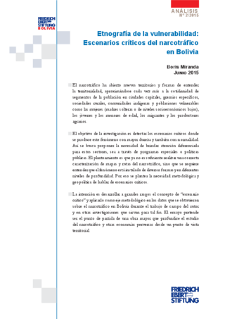 Etnografía de la vulnerabilidad