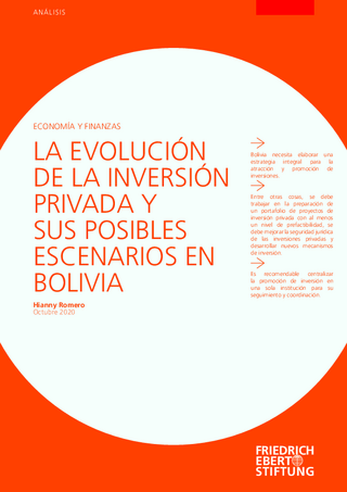 La evolución de la inversión privada y sus posibles escenarios en Bolivia