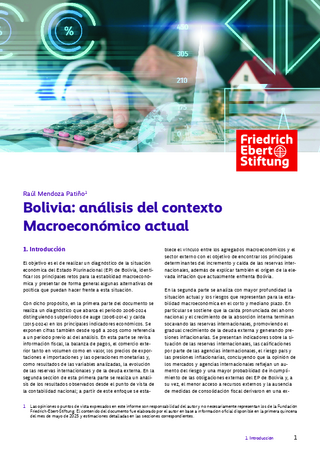 Bolivia: análisis del contexto macroeconómico actual