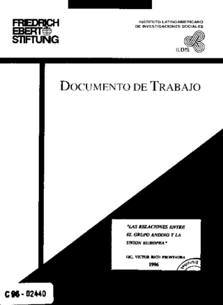 Las relaciones entre el Grupo Andino y la Unión Europea