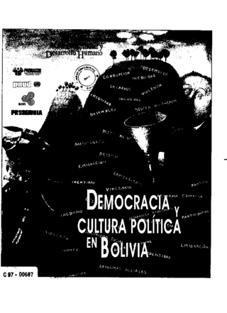 Democracia y cultura política en Bolivia
