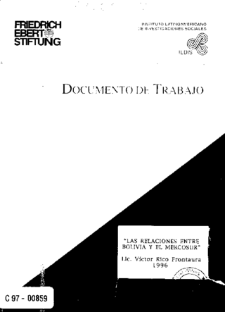 Las relaciones entre Bolivia y el Mercosur